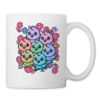 années 80 des années 90 Happy Easter Chick Enfant Enfants Bébé - Mug blanc - blanc - Droite