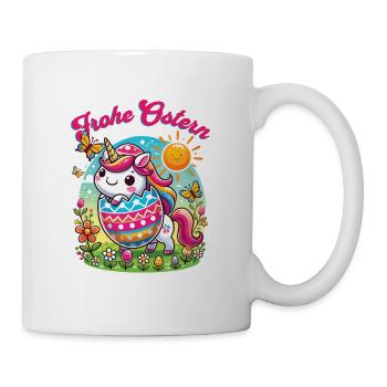 Easter Happy Easter Easter Bunny Easter Egg Spring - Mug - white - Right
