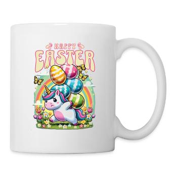 Easter Happy Easter Easter Bunny Easter Egg Spring - Mug - white - Right