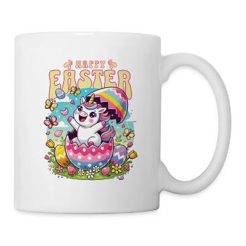 Easter Happy Easter Easter Bunny Easter Egg Spring - Mug - white - Right