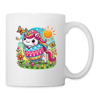 Easter Happy Easter Easter Bunny Easter Egg Spring - Mug - white - Right