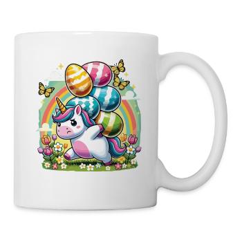 Easter Happy Easter Easter Bunny Easter Egg Spring - Mug - white - Right