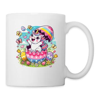Easter Happy Easter Easter Bunny Easter Egg Spring - Mug - white - Right