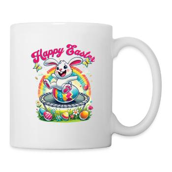 Easter Happy Easter Easter Bunny Easter Egg Spring - Mug - white - Right