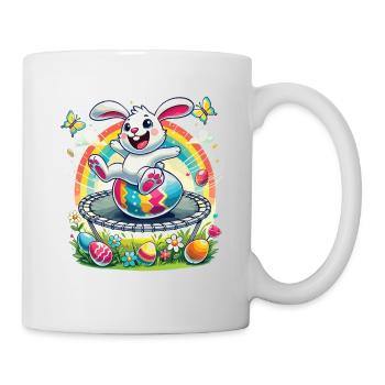 Easter Happy Easter Easter Bunny Easter Egg Spring - Mug - white - Right