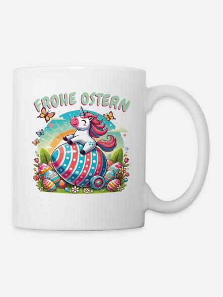 Easter Happy Easter Easter Bunny Easter Egg Spring - Mug - white