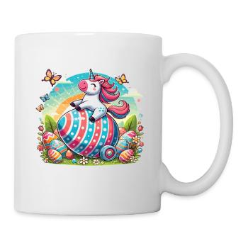 Easter Happy Easter Easter Bunny Easter Egg Spring - Mug - white - Right