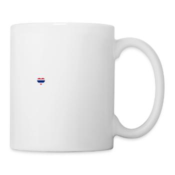 J’aime Bangkok Drapeau Golden Gate Bridge Thaïlande - Mug blanc - blanc - Droite