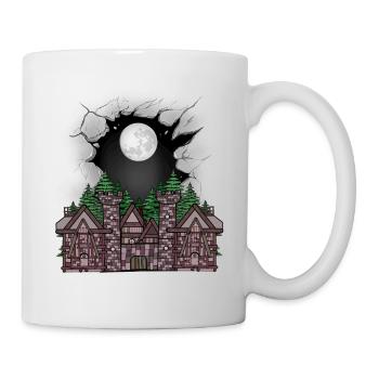 Medieval Castle Fortress Kids Child Fairy Tale - Mug - white - Right