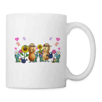 Peanut Gardener Spring Summer Peanuts Kids - Mug - white - Right