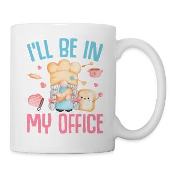 Conception amusante de nain de boulanger pour les fans de pâtisserie - Mug blanc - blanc - Droite