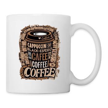 Coffee enjoyment for coffee drinkers and coffee lovers - Mug - white - Right