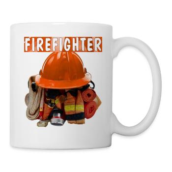Fire Brigade Equipment FIREFIGHTER - Mug - white - Right