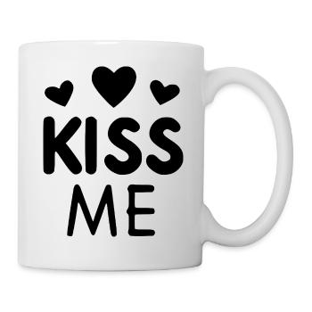 Kiss Me - Mug - white - Right