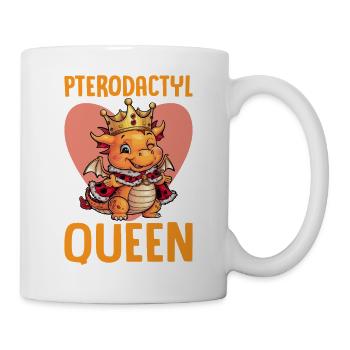 Pterodactyl Queen Dino Design - Mug - white - Right