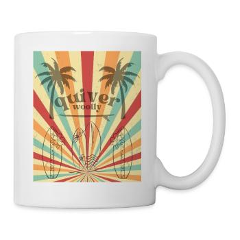 Retroooboarding - Tasse - Weiß - Rechts