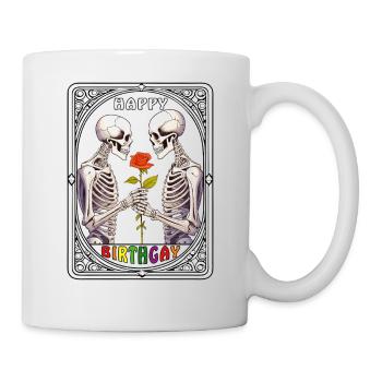 PLAYING CARD HAPPY BIRTHGAY - Mug - white - Right