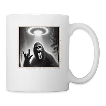 Rock, Rocker, Rock Musik, Heavy Metal, Rock Hand - Tasse - Weiß - Rechts
