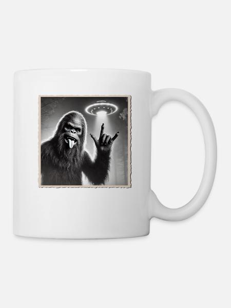 Rock, Rocker, Rock Musik, Heavy Metal, Rock Hand - Tasse - Weiß
