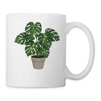 Colorful Monstera - Mug - white - Right