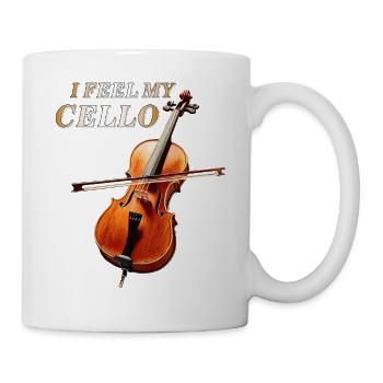 I FEEL MY CELLO - Mug - white - Right