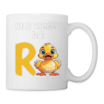 DUCK NOW COMES THE PENSION - Mug - white - Right