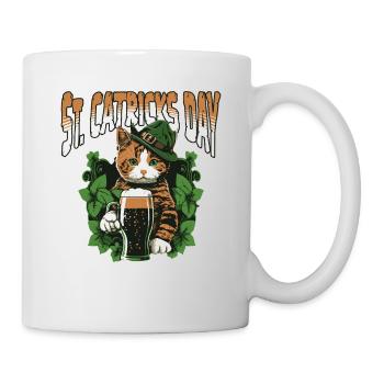Funny St. Patrick's Day Drinking - Mug - white - Right