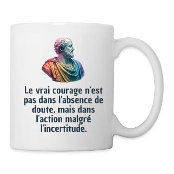T-shirts Stoïcisme : L'inspiration à portée de soi - Mug blanc - blanc - Droite