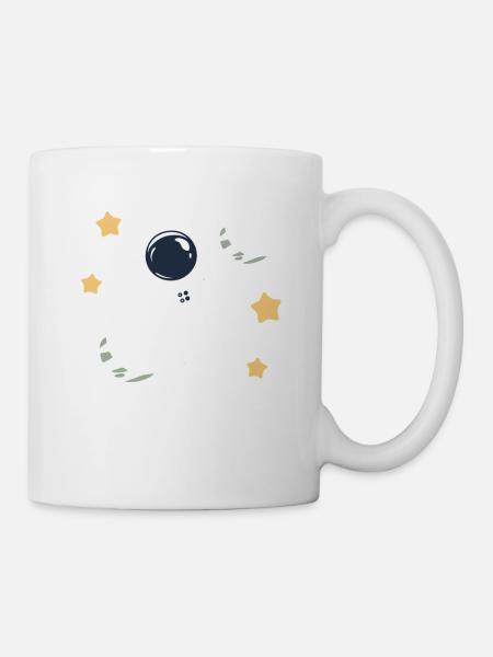 CHERCHEUR D’ÉTOILES - Mug blanc - blanc