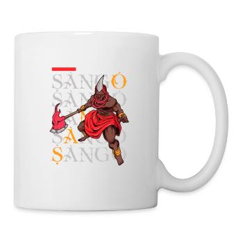 Dieu Yoruba - Shango - Mug blanc - blanc - Droite