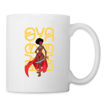 Yoruba God - Oya - Mug - white - Right