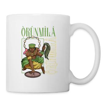 Yoruba God - Orunmila - Mug - white - Right