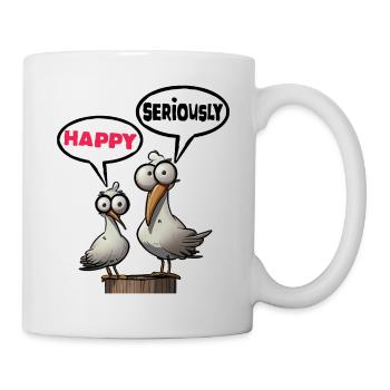 The Bäädden Seagulls - Seagull omg seriously - Mug - white - Right