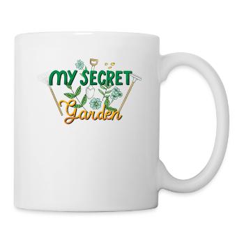 Mein geheimer Garten Mon jardin secret - Mug blanc - blanc - Droite
