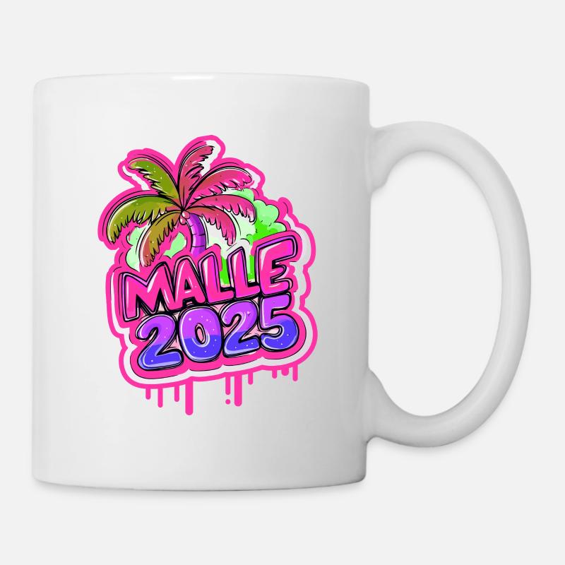 Malle 2025 - Mallorca Holidays - Mug - white