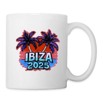 Ibiza 2025 Urlaub - Tasse - Weiß - Rechts