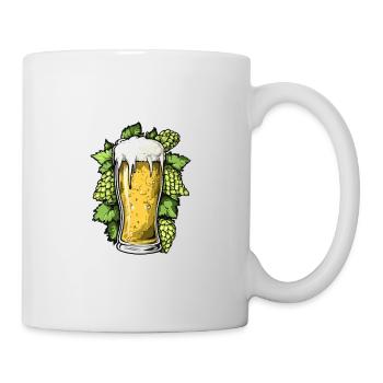Lusitges Beer I'm Not Drunk Just Beerly Sober - Mug - white - Right