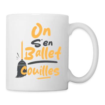 Wir Ballett Ballettbälle - Tasse - Weiß - Rechts