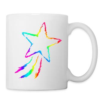 Shooting star - Mug - white - Right