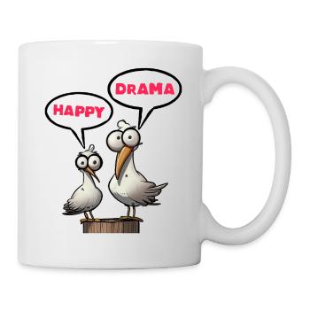 The Bäädden Seagulls - drama Seagull - Mug - white - Right