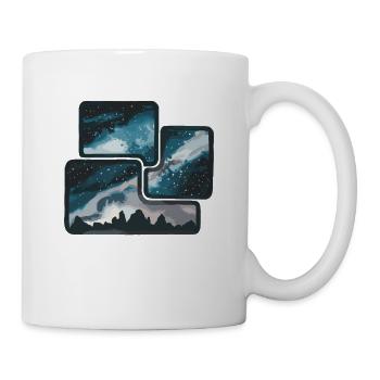 Galaxie Universum Landschaft: Ein Traum für - Tasse - Weiß - Rechts