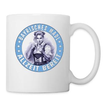 MRS. BAVARIAN GIRL ALWAYS READY - Mug - white - Right