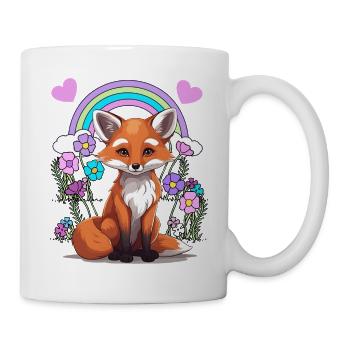Fuchs - Tasse - Weiß - Rechts