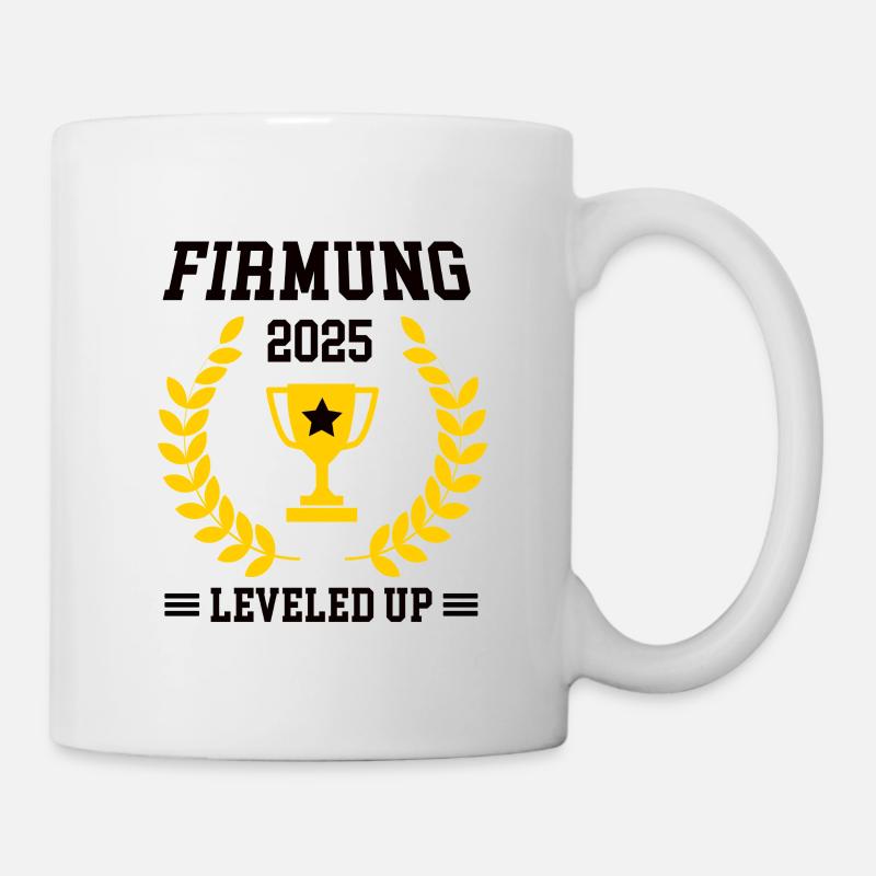 Firmung 2025 Firmlinge Firmungen Kommunion - Tasse - Weiß