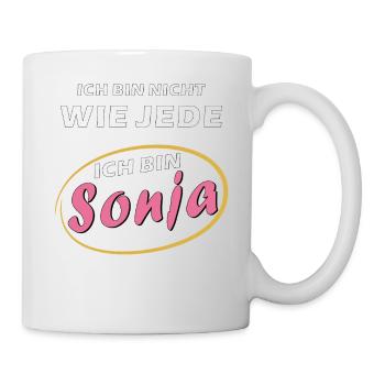 ICH BIN Sonja - Tasse - Weiß - Rechts