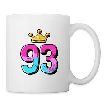 93 Number Krone - Mug - white - Right