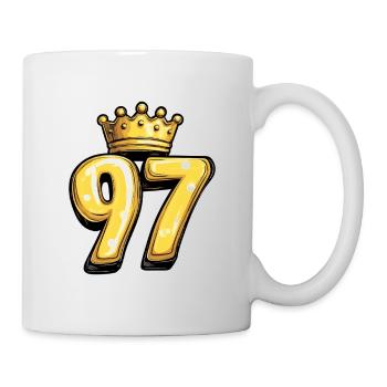 97 Number Krone - Mug - white - Right