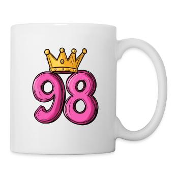 98 Number Krone - Mug - white - Right