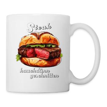 STEAK wafer-thin sliced - Mug - white - Right