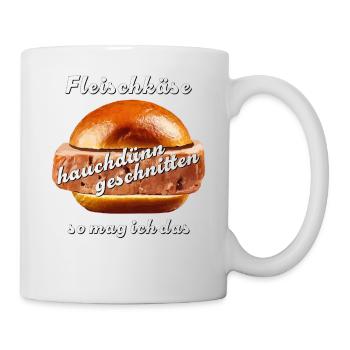 Meatloaf sliced wafer-thin - Mug - white - Right